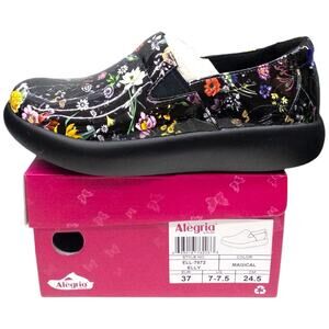 Alegria Floral Womens Loafers Comfort Shoes ELL-7872 Women's 7 7.5